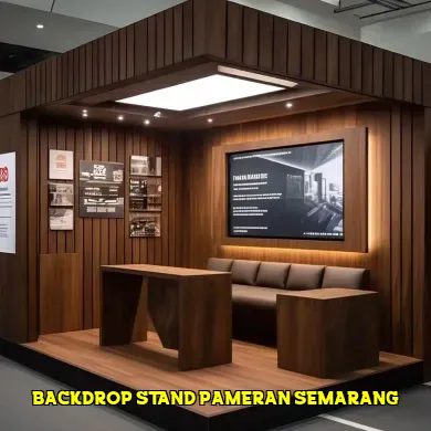 backdrop stand pameran semarang